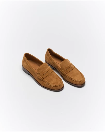 Walnut Melbourne - Hawk Leather Loafer