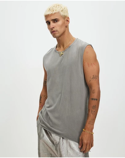 Surrounded By Ghosts - The Mottramite Cotton Tail Muscle T-Shirt