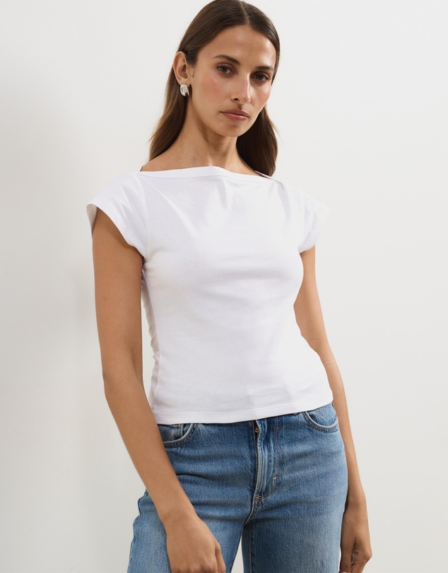 Atmos&Here - Boatneck Baby Tee