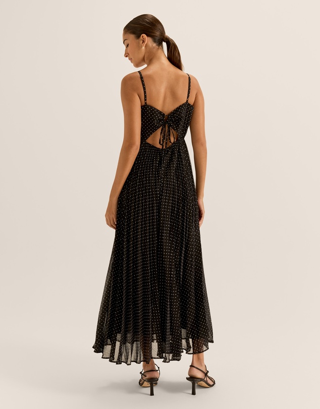 Review - Zoe Spot Maxi Dress