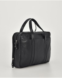 Cobb & Co - Kemp Leather Laptop Bag