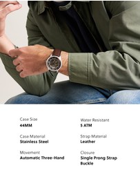 Fossil - Townsman Brown Analogue Watch