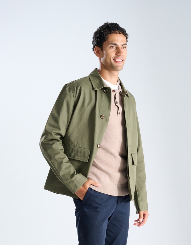 3 Wise Men - 3 Wise Men Morrison Jacket Olive