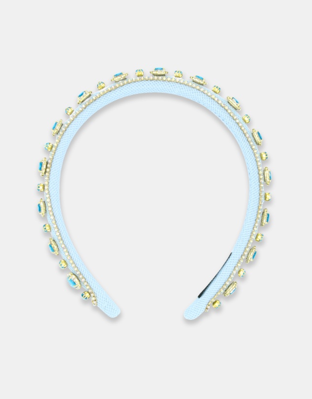 Morgan & Taylor - Laurel Headband in Blue
