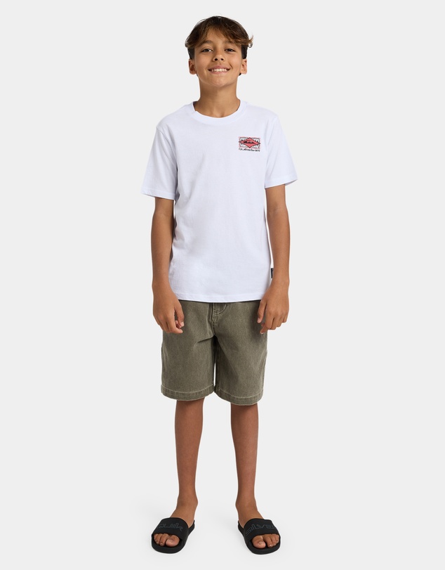 Quiksilver - Boys 8 to 16 Boxed Out T-Shirt