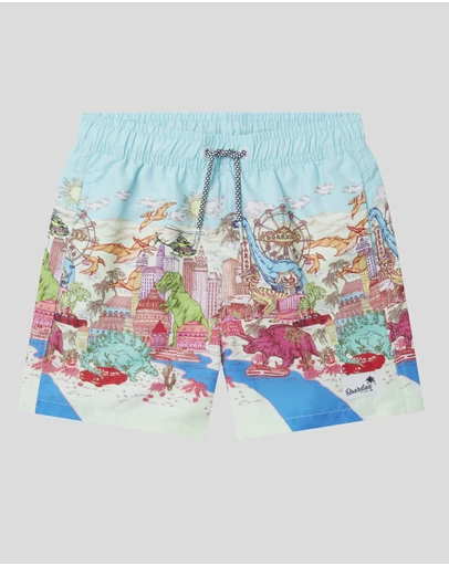 Boardies - Boardies Dino Takeover Kids Swim Shorts