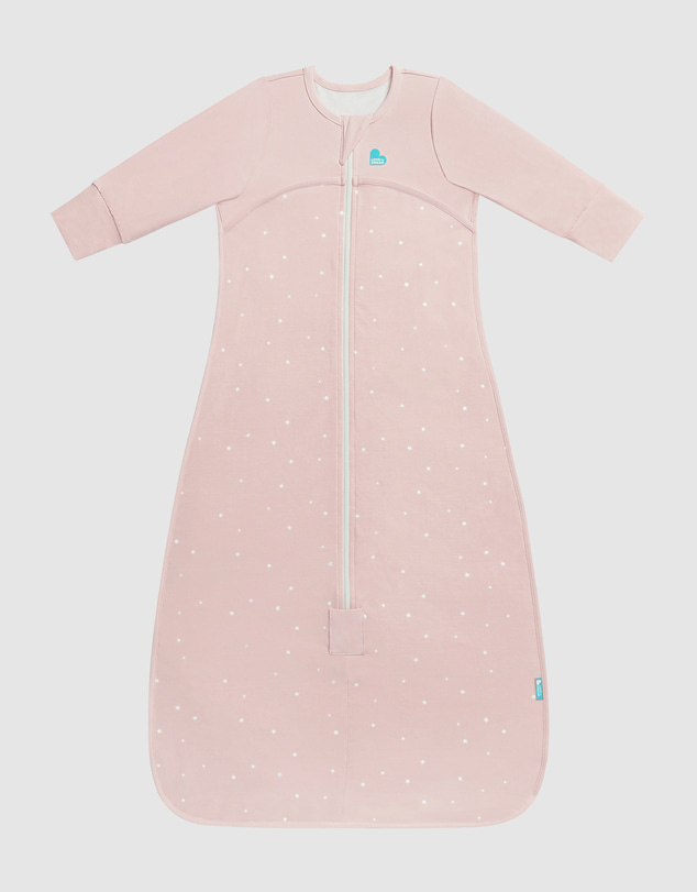 Love to Dream - Sleep Bag 1.0 TOG Stretch Cotton Twinkle Powder Pink