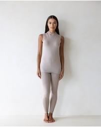 Mod Squad - Luxe Sleeveless Hooded Tank Base Layer