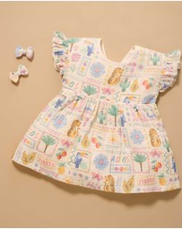 Purebaby - Postcard Dress -Kids-Babies