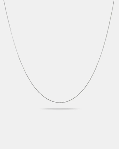 THOMAS SABO - Silver-Plated Box Chain Necklace 1mm