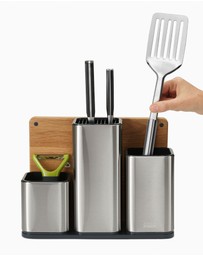 Joseph Joseph - CounterStore™ Worktop Organiser (Stainless Steel)