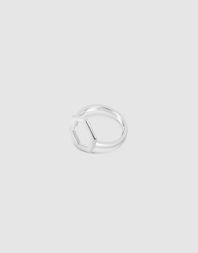Ichu - Open Hexagon Ring