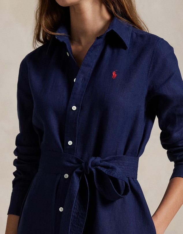 Polo Ralph Lauren - Belted Linen Shirtdress