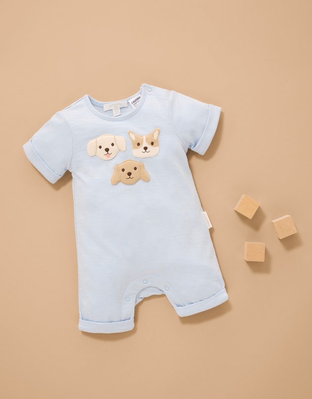 Purebaby - Short Growsuit- Kids-Babies