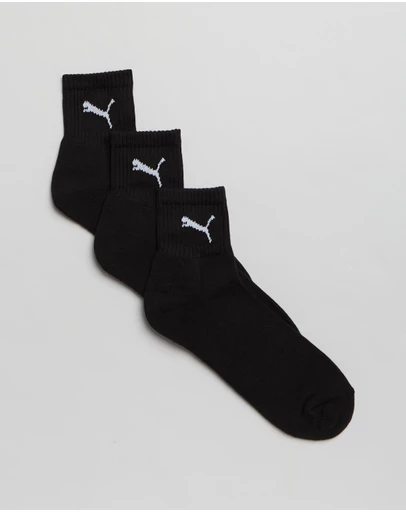Puma - 3-Pack Puma Short Crew - Unisex