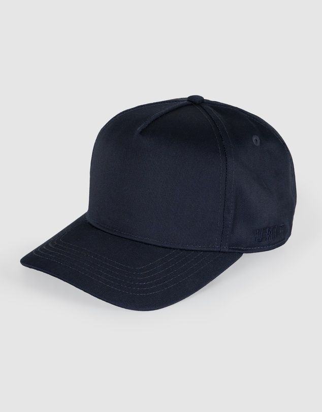 UNIT - UNIT Classic Mens Curve Peak Snapback Cap