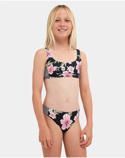 Roxy - Girls 8 to 16 Of The Pacific Bralette Two Piece