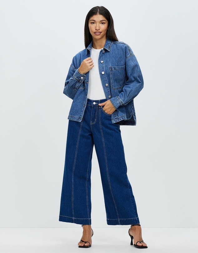 Foxwood - Joelle Denim Shacket