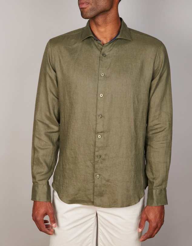 Abelard - Slim Fit European Pure Linen Shirt