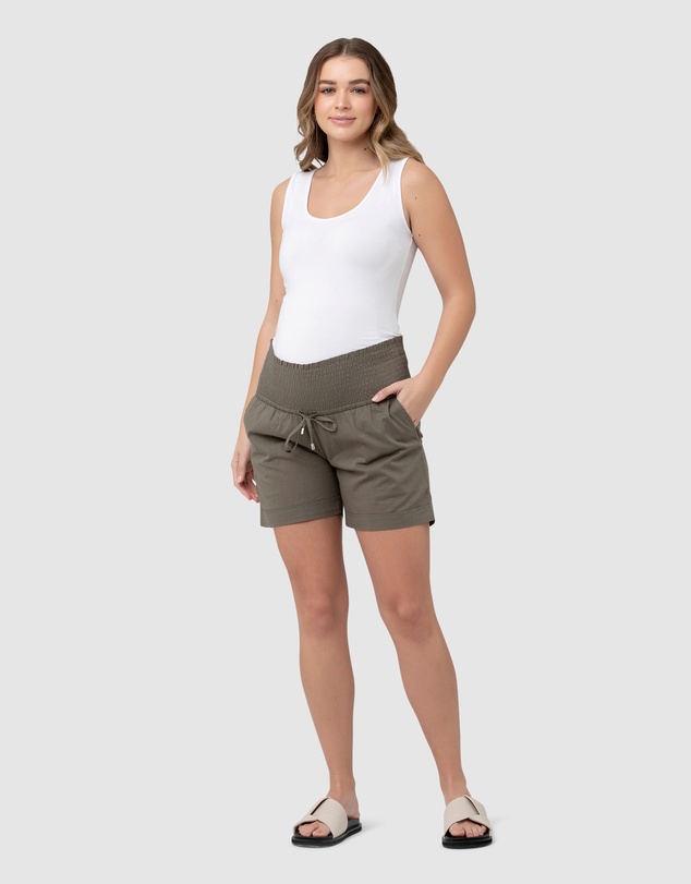 Ripe Maternity - Philly Cotton Shorts