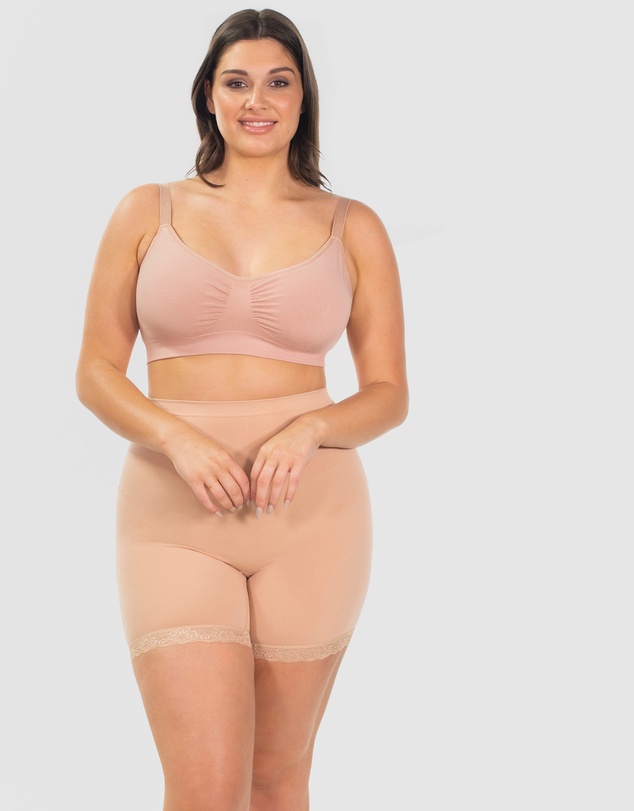 B Free Intimate Apparel - Anti-Chafing Petite Cotton Shorts