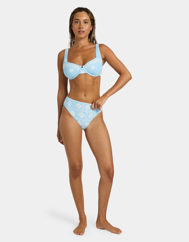 Roxy - Womens Shell Yeah Mod Mid Waist Bikini Bottom