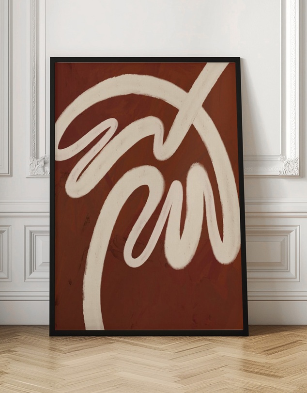 Olive et Oriel - Simple Palm Tree by Treechild Art Print