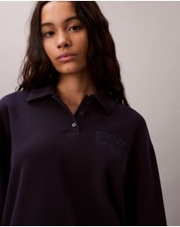 Calvin Klein Jeans - Relaxed CK Polo Sweatshirt