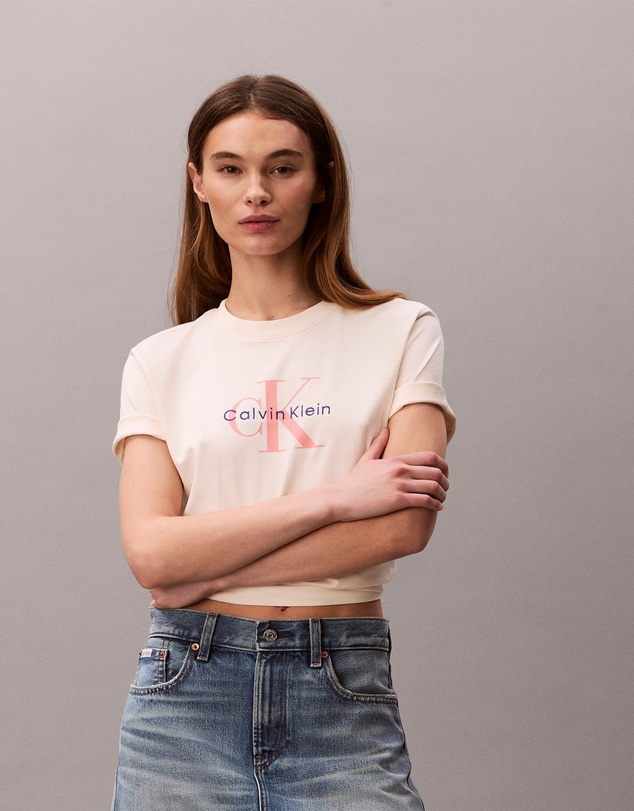 Calvin Klein Jeans - Embroidered Monogram Logo Tee