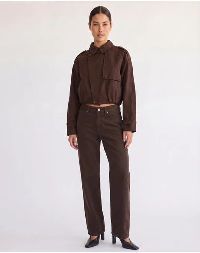 Style Addict - Darcy Cropped Trench