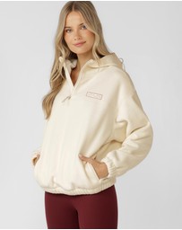 Lorna Jane - Nova Polar Fleece Quarter Zip Hoodie