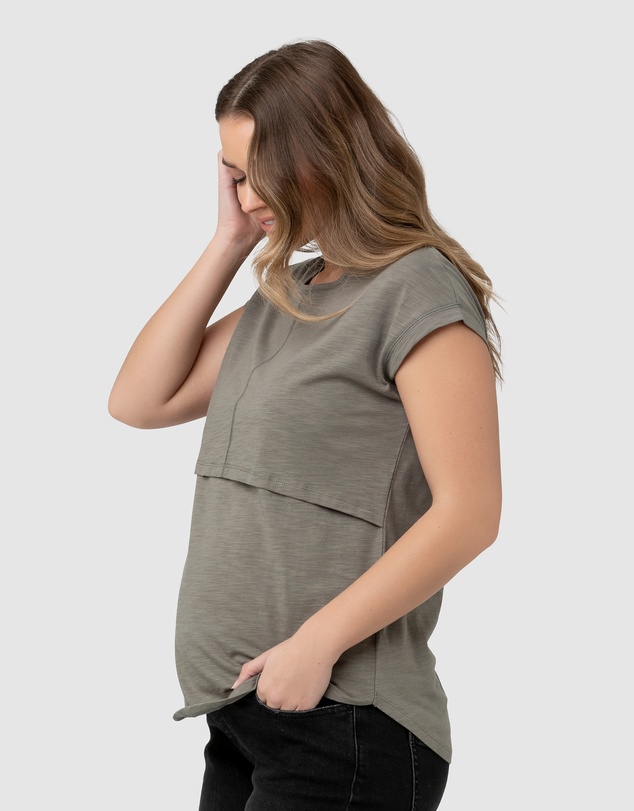 Ripe Maternity - Richie Nursing Tee