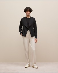 Trenery - Bamboo Viscose Blend Jacket in Black