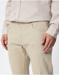 Scotch & Soda - Ralston Cotton-Blend Twill Regular Slim Fit 5-Pocket Pants