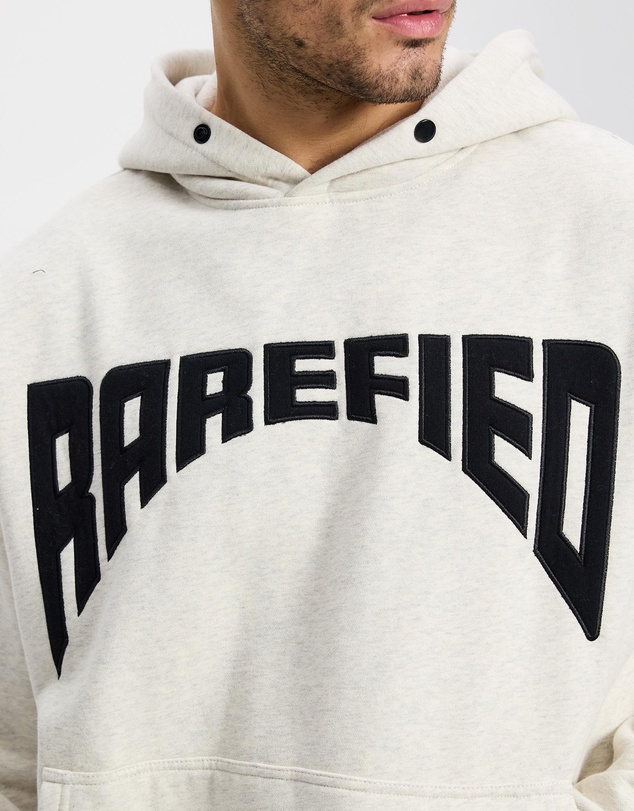 Rarefied - Curved Logo Hoodie