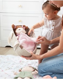 Living Textiles - Doll Moses Basket