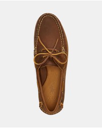 Polo Ralph Lauren - Merton Leather Boat Shoes - Men's