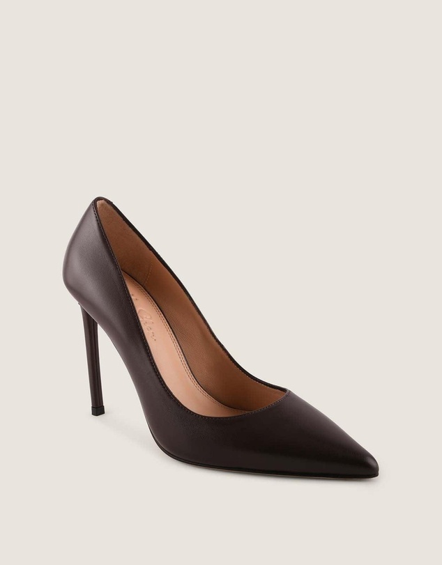 Shelly Shen - Tate High Heel Pumps Brown Leather