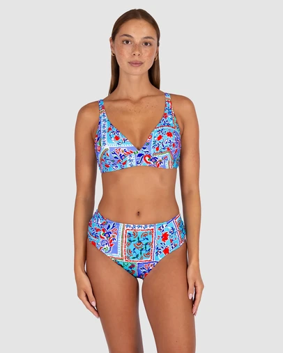 Baku Swimwear - La Condesa C/D Cup Longline Bikini Bra Top