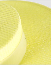 Max Alexander - Fluro Yellow Boater Hat