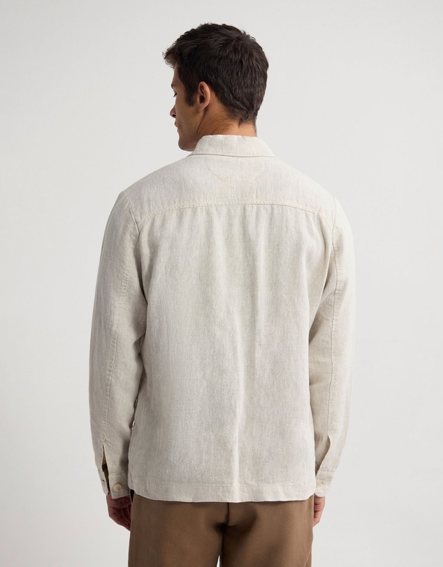Oxford - Adem French Linen Zip Bomber