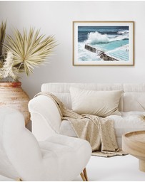 Olive et Oriel - Bondi Icebergs Art Print