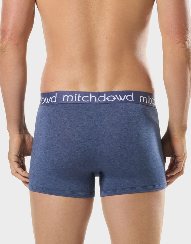 Mitch Dowd - Mens Plain Bamboo Trunk 3 Pack