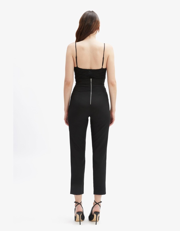 Bardot - Delaney Lace Up Front Bodysuit