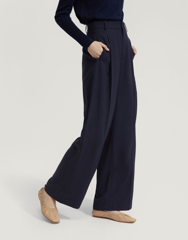 Oxford - Hazel Wide Leg Trousers