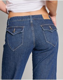 Love and Nostalgia - Bank Shot Jean - Dark Wash