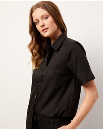 Wanderluxe Sleepwear - The Ash Pyjama Set Short