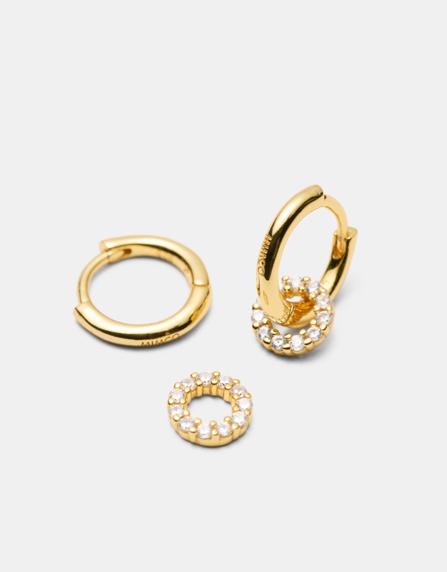 MIMCO - Nimbus Charm Hoop Earrings