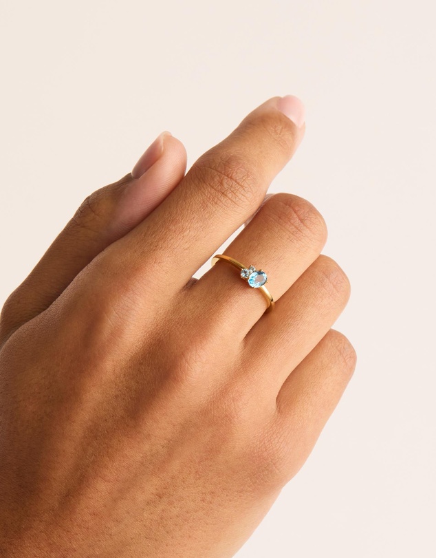 By Charlotte - Gold Kindred March Ring