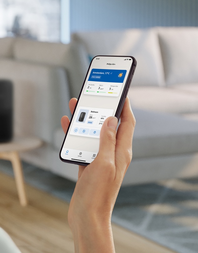 Philips - PureProtect Air Purifier 900 Mini Series for Medium Rooms